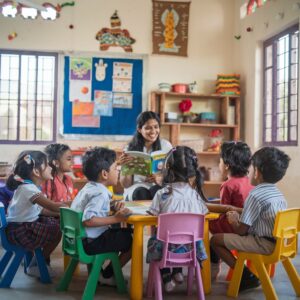 Fostering early education and engagement through storytelling